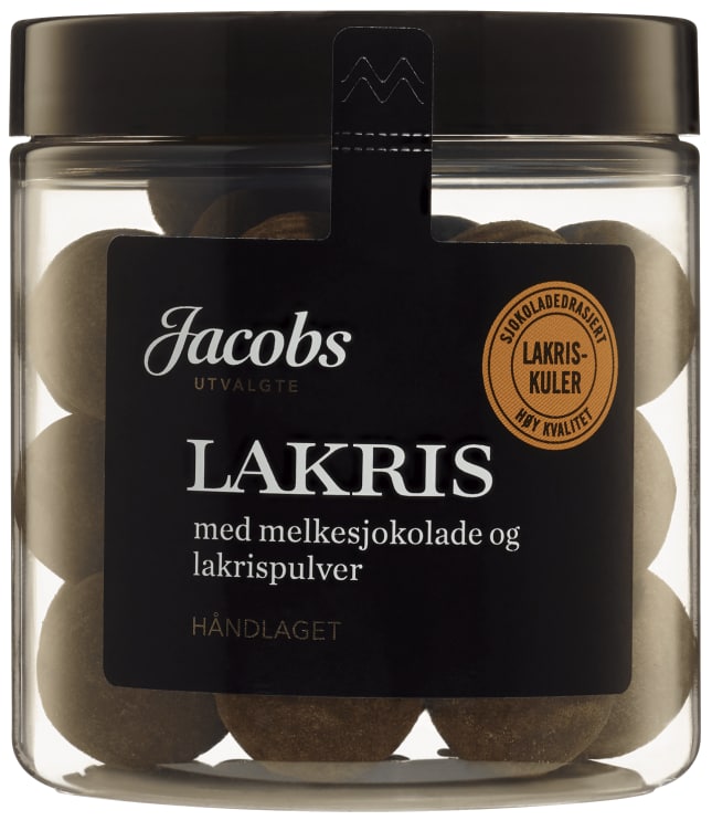 Lakriskuler m/Melkesjoko/Lakris 150g Jacobs