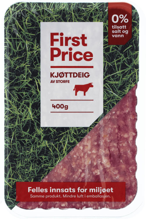 Kjøttdeig 14% Fett 400g First Price