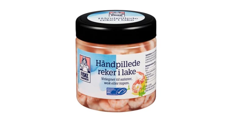 Reker i Lake Msc Håndpillede 555g Fiskem.
