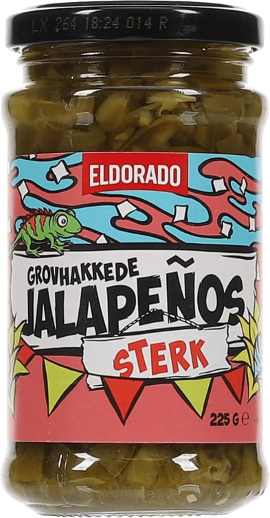 Jalapeños Grovhakkede 225g Eldorado