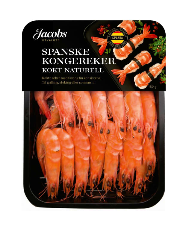 Kongereker Spanske Kokte 150g Jacobs Utv.