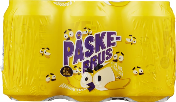 Påskebrus u/Sukker 0,33lx6 boks