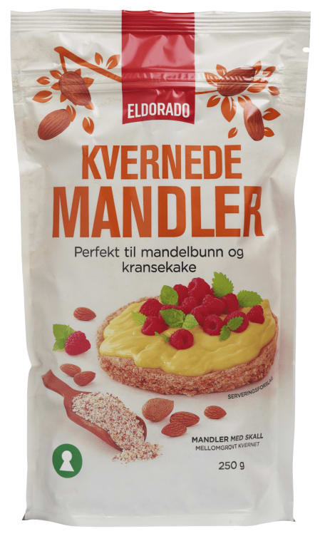 Mandler Kvernede 250g Eldorado