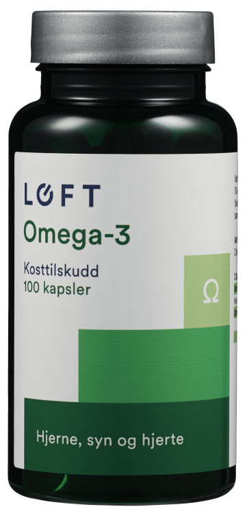 Omega 3 100stk Løft