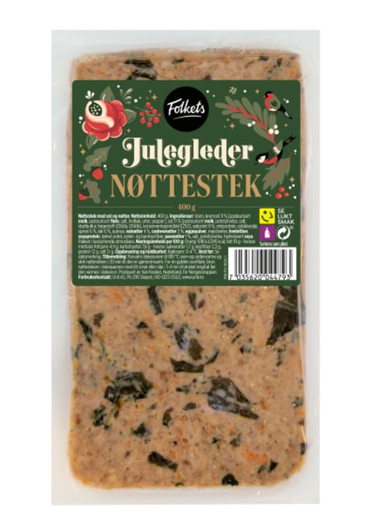 Nøttestek 400g Folkets