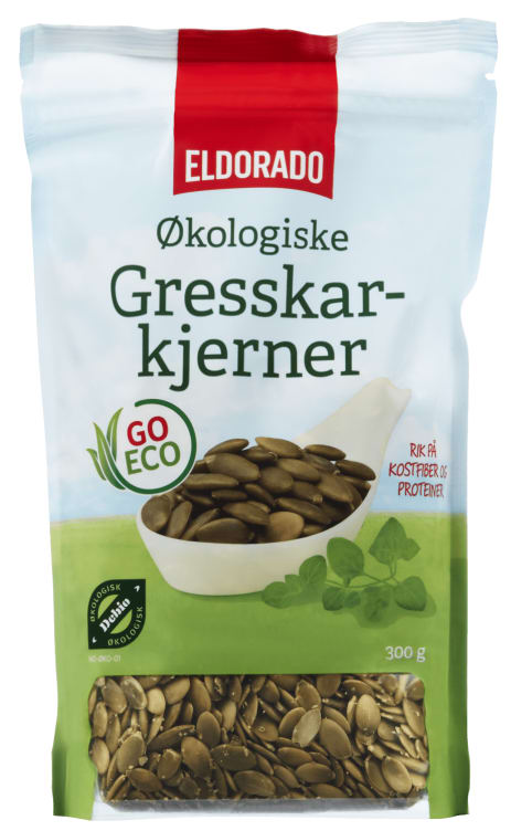 Gresskarkjerner Økologisk 300g Eldorado