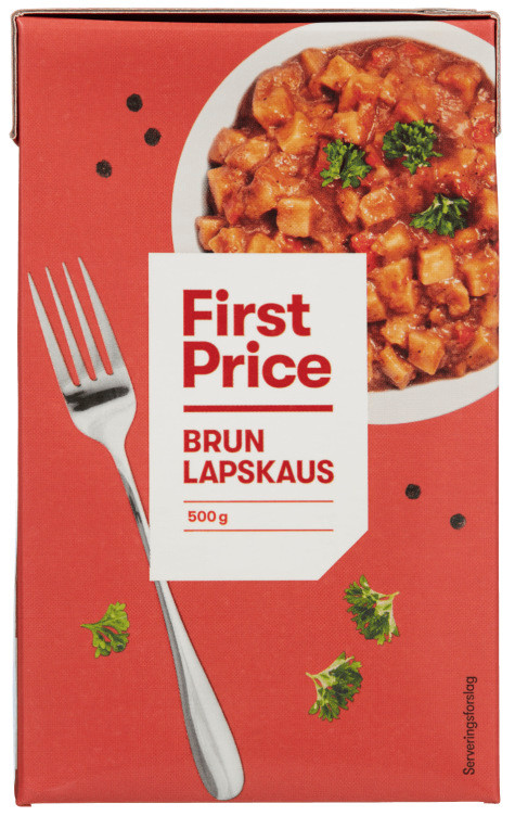 Lapskaus Brun 500g First Price