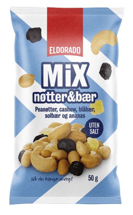 Nøtter&Bær Mix 50g Eldorado