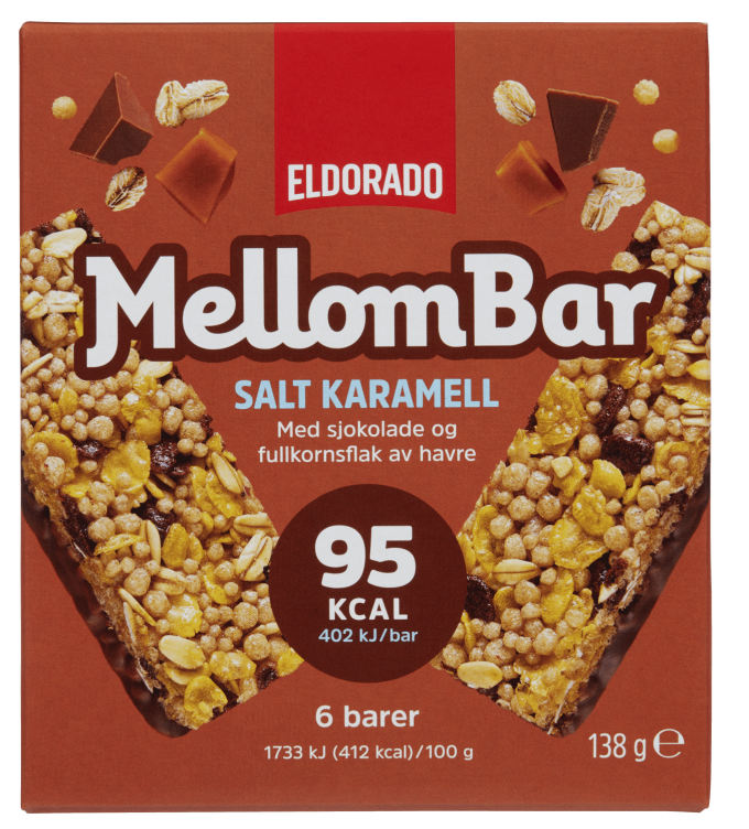 Mellombar Salt Karamell 138g Eldorado