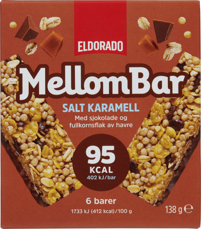 Mellombar Salt Karamell 138g Eldorado