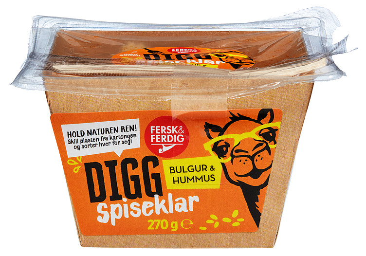 Bulgur&Hummus 270g Fersk&Ferdig
