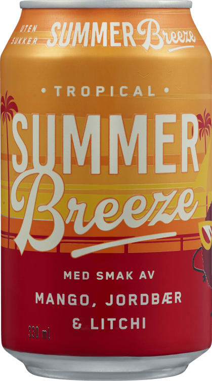 Summer Breeze u/Sukker 0,33l boks