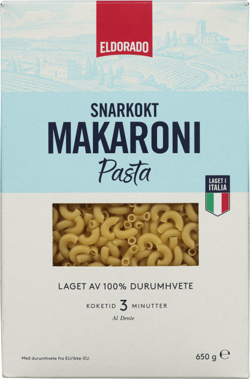 Makaroni Snarkokt 650g Eldorado