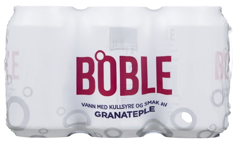 Boble Vann Granateple 0,33lx6bx Eldorado