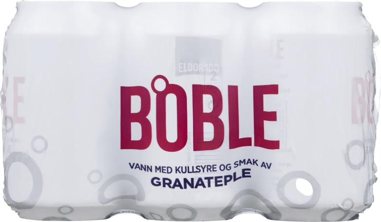 Boble Vann Granateple 0,33lx6bx Eldorado