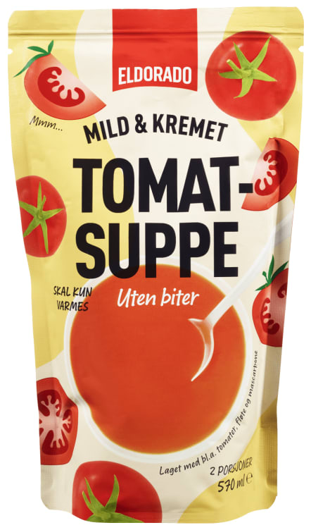 Tomatsuppe Mild 570ml Eldorado