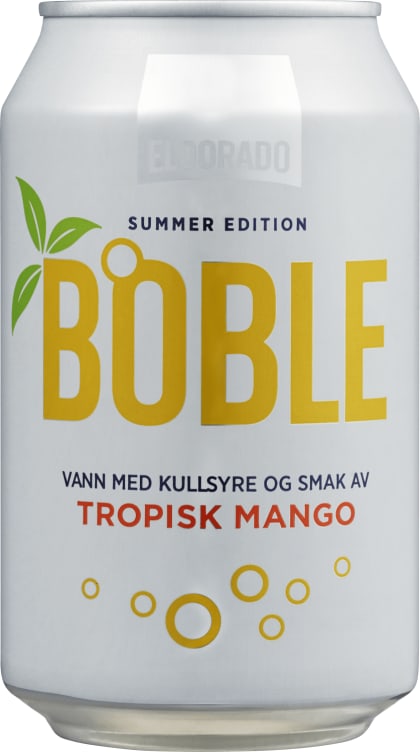 Boble Vann Tropisk Mango 0,33l boks Eldorado