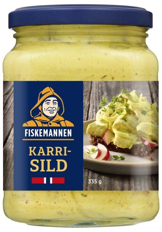 Karrisild 335g Fiskemannen