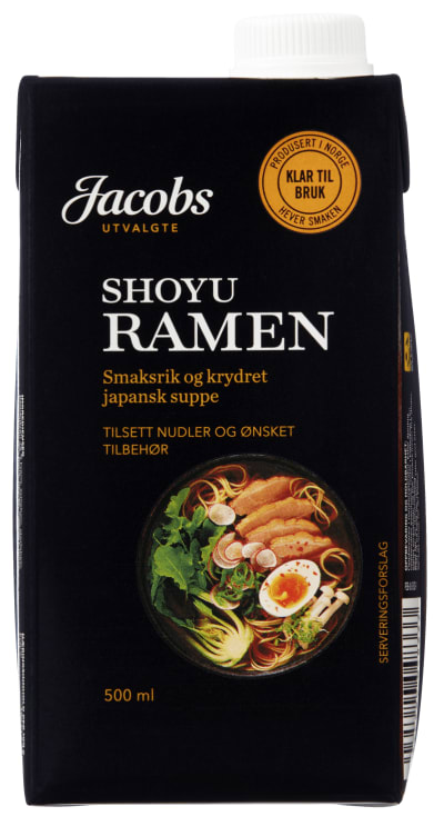 Ramensuppe Shoyu 500ml Jacobs Utvalgte