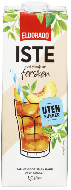 Iste Fersken u/Sukker 1,5l Eldorado