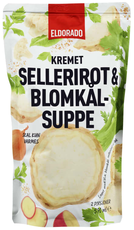 Sellerirot&Blomkål Suppe 570ml Eldorado