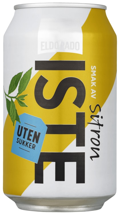 Iste Sitron u/Sukker 0,33l boks Eldorado