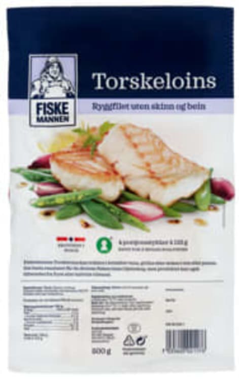 Torskeloins 500g Fiskemannen