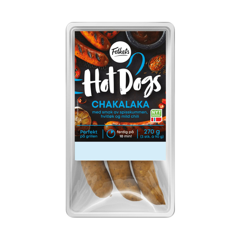 Hot Dogs Chakalaka 270g Folkets