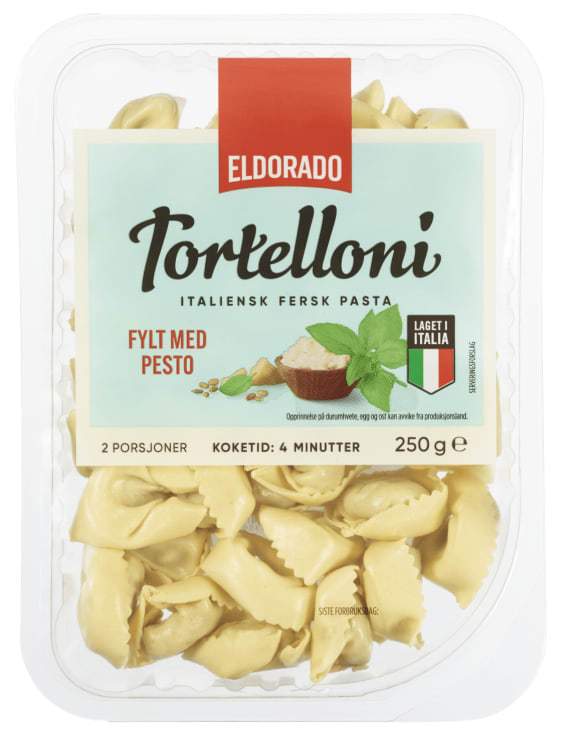 Tortelloni m/Pesto 250g Eldorado