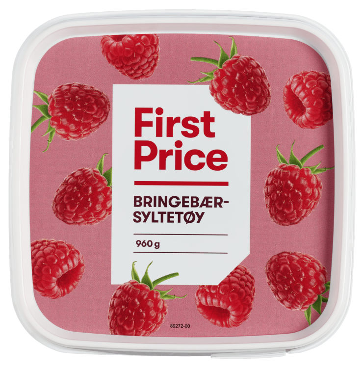 Bringebærsyltetøy 960g First Price
