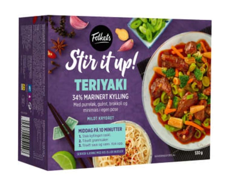 Stir It Up Teriyaki 530g Folkets
