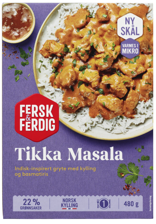 Kylling Tikka 480g Fersk & Ferdig