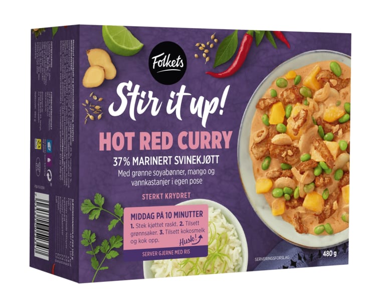 Stir It Up Hot Red Curry 480g Folkets