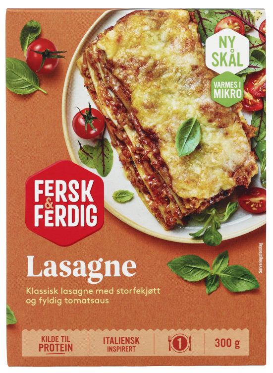 Lasagne 300g Fersk & Ferdig