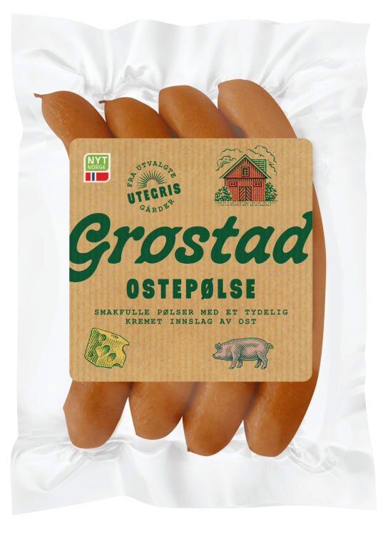 Ostepølse 240g Grøstad