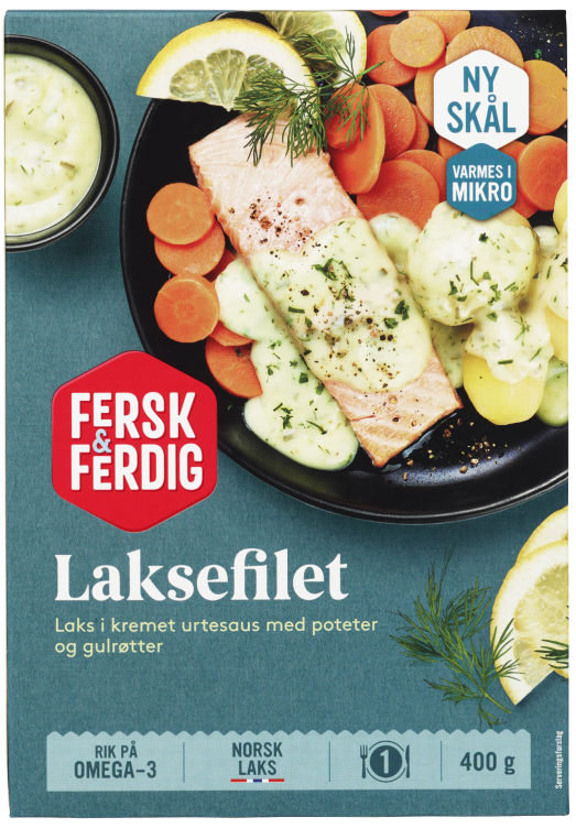 Laksefilet m/Poteter 400g Fersk & Ferdig