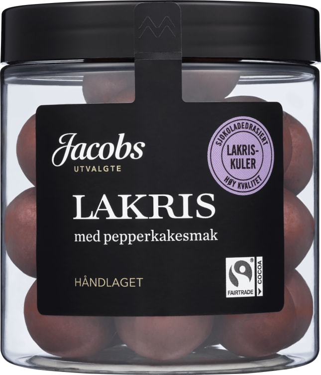 Lakriskuler m/Pepperkake 150g Jacobs Utvalgte