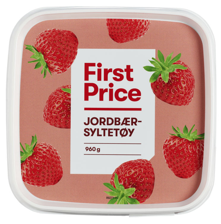 Jordbærsyltetøy 960g First Price