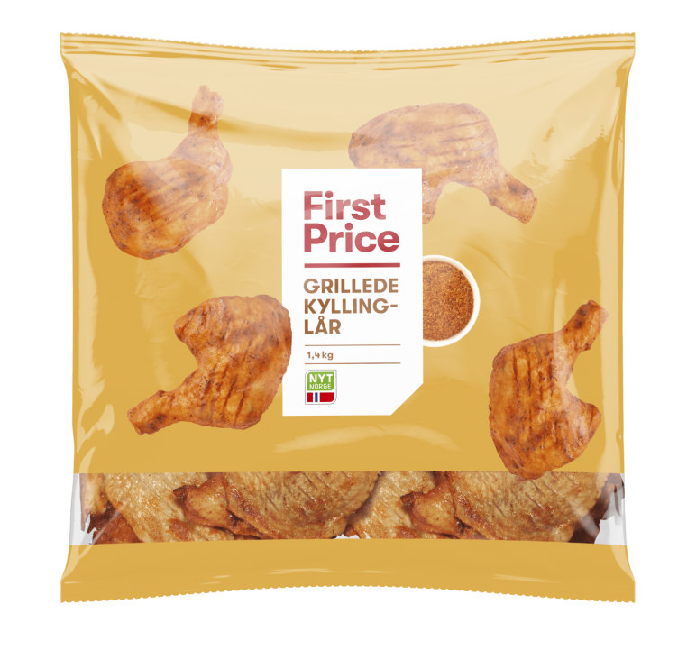 Kyllinglår Grillet 1,4kg First Price