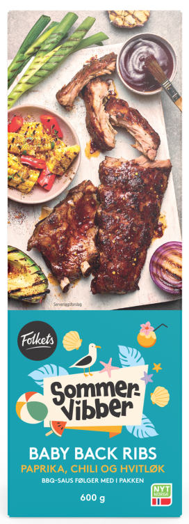 Babyback Ribs 600g Folkets