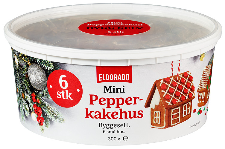 Pepperkakehus Mini 300g Eldorado