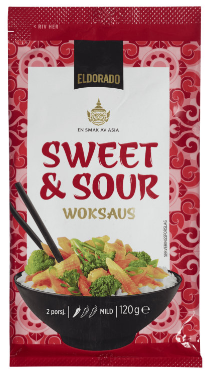 Woksaus Sweet&Sour 120g Eldorado