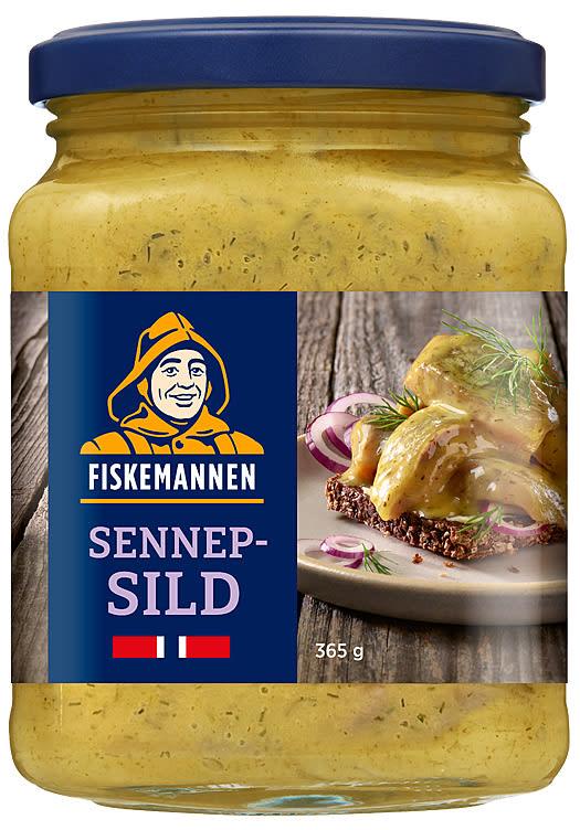 Sennepssild 365g Fiskemannen