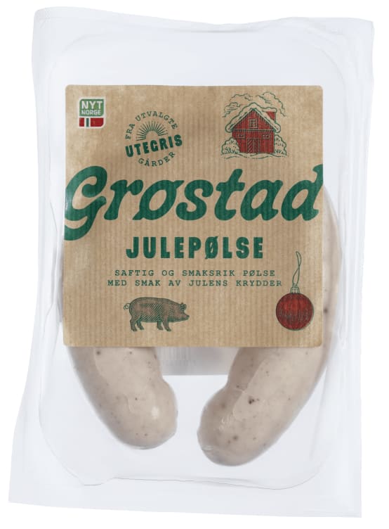 Julepølse 250g Grøstad