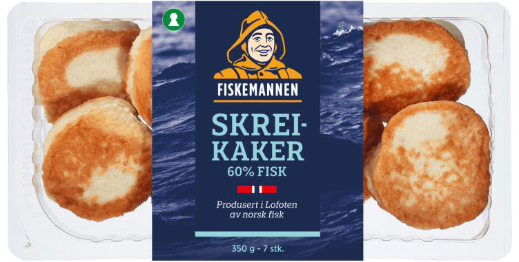 Skreikaker 350g Fiskemannen