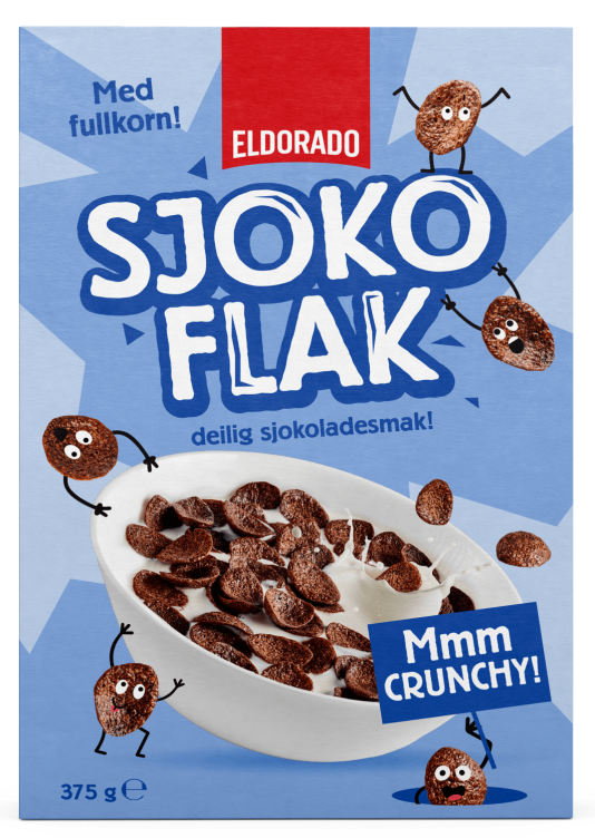 Sjokoflak Frokostblanding 375g Eldorado
