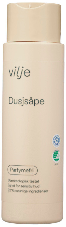 Vilje Dusjsåpe Parfymefri 275ml