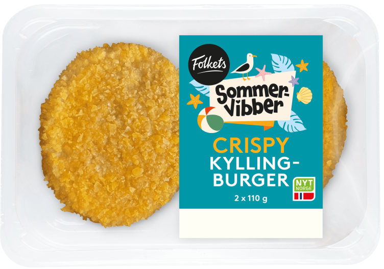 Kyllingburger 220g Sommervibber