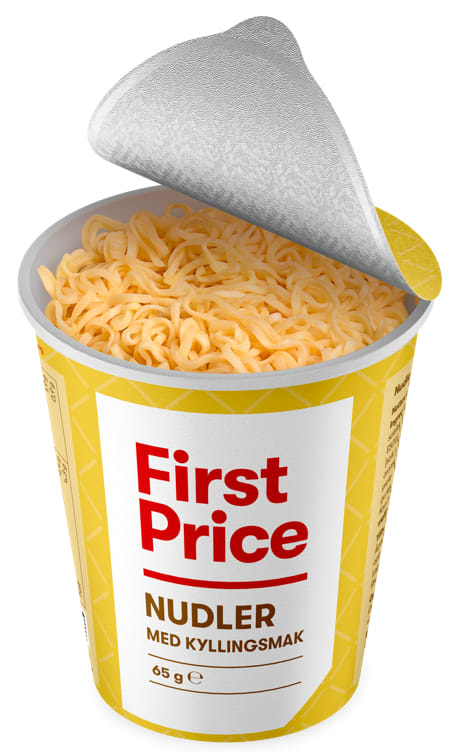 Nudler i Kopp Kyllingsmak 65g First Price