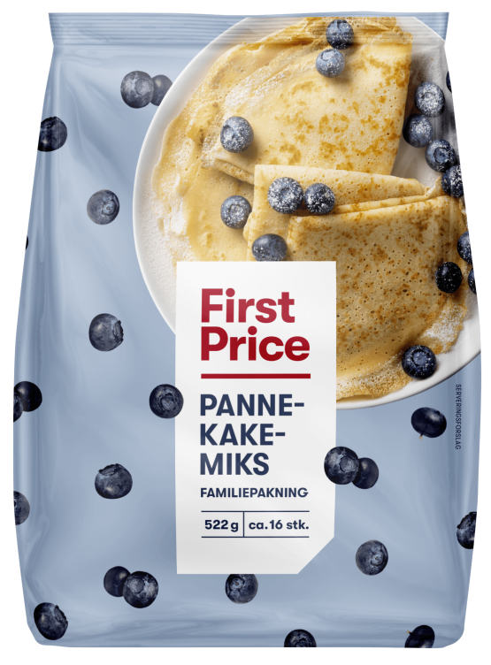 Pannekakemiks 522g First Price